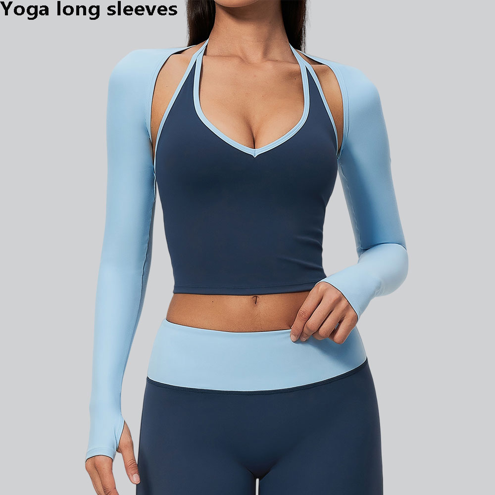 J-Yoga Fitness - Damska koszulka sportowa z długim rękawem