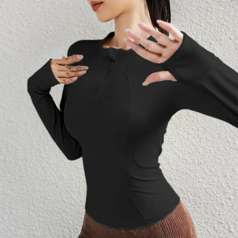 Yoga Fitness Girl - Koszulka do biegania i jogi Cloud