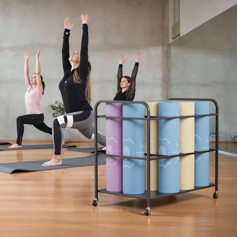 Yoga Fitness Room - Stojak na maty do jogi z