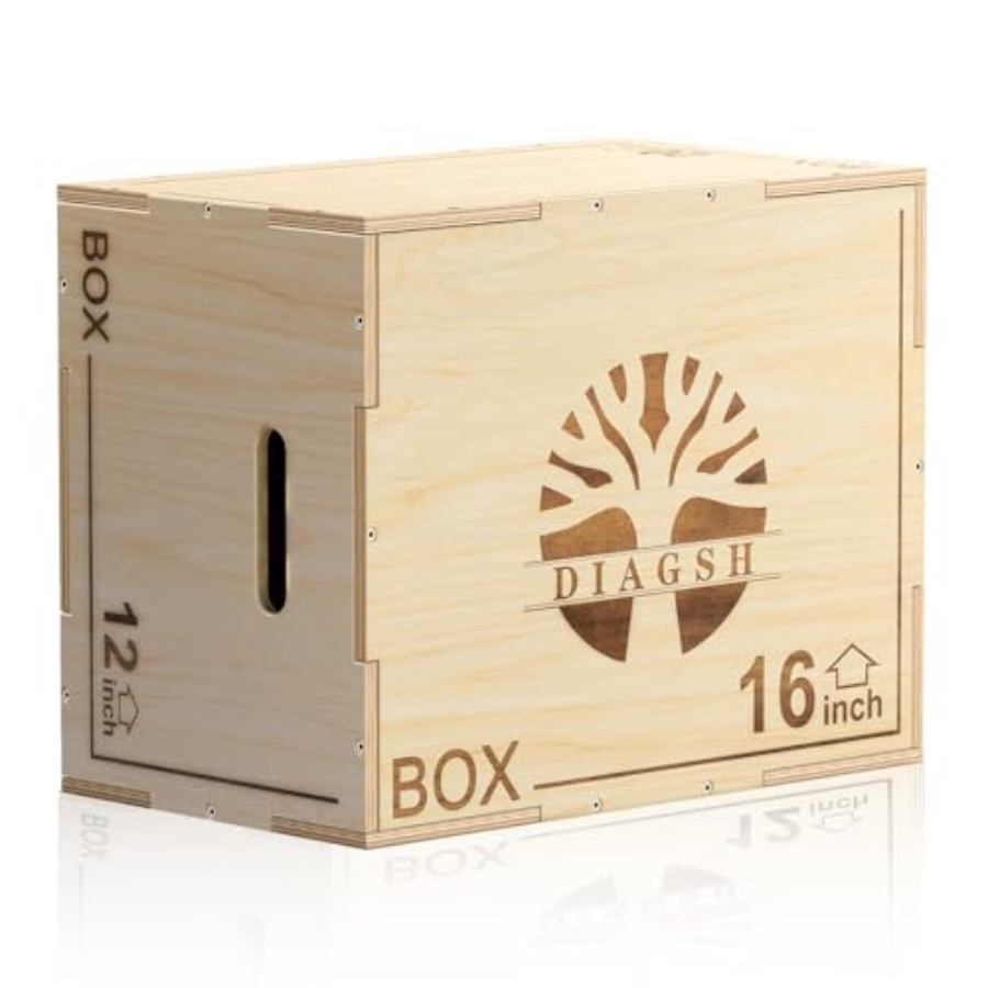 Plyo Jump Box - Plyo Box - Drewniana platforma do