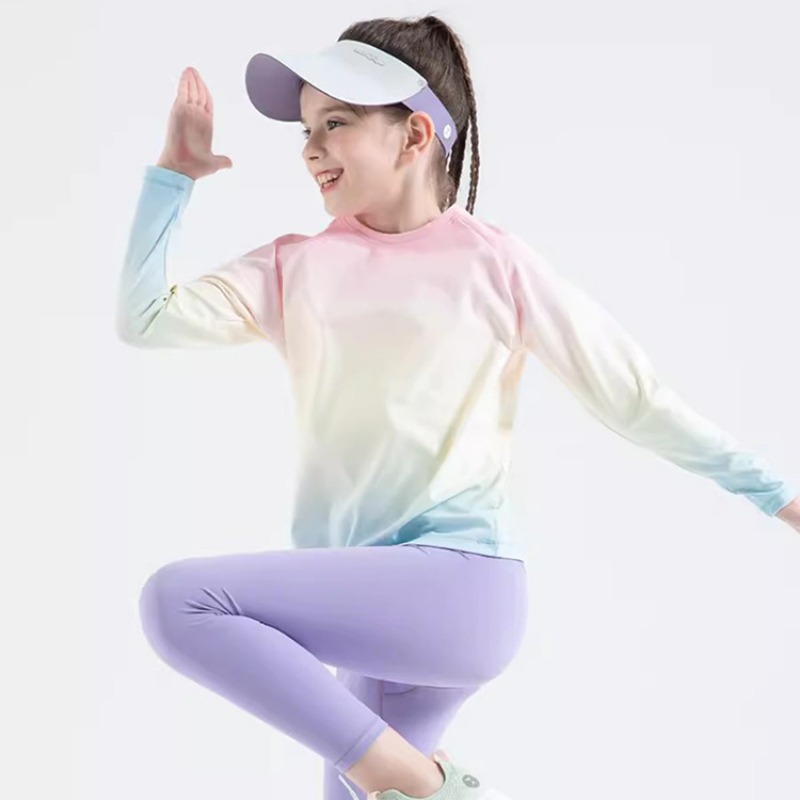Dziecięce koszulki do jogi z d – Yoga Fitness Girl recenzja i cena