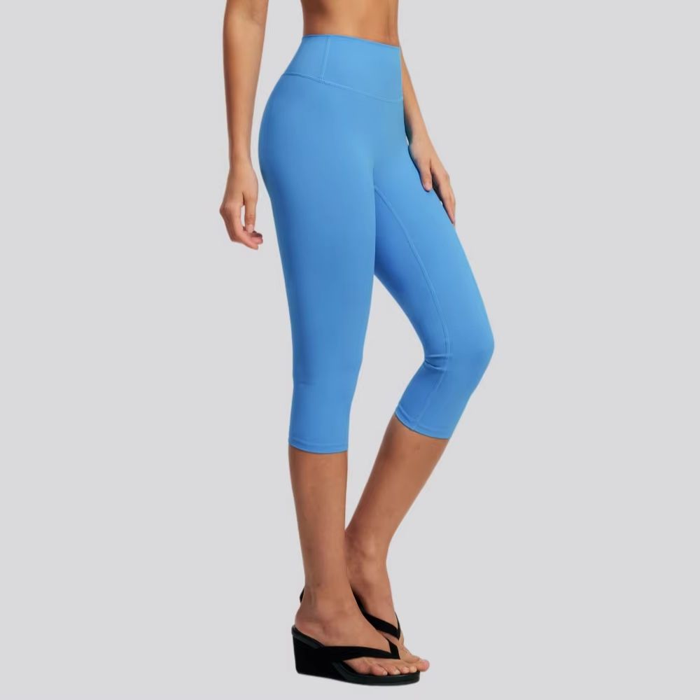 Spodnie Capri do jogi z wysoki – J-Yoga Fitness recenzja i cena