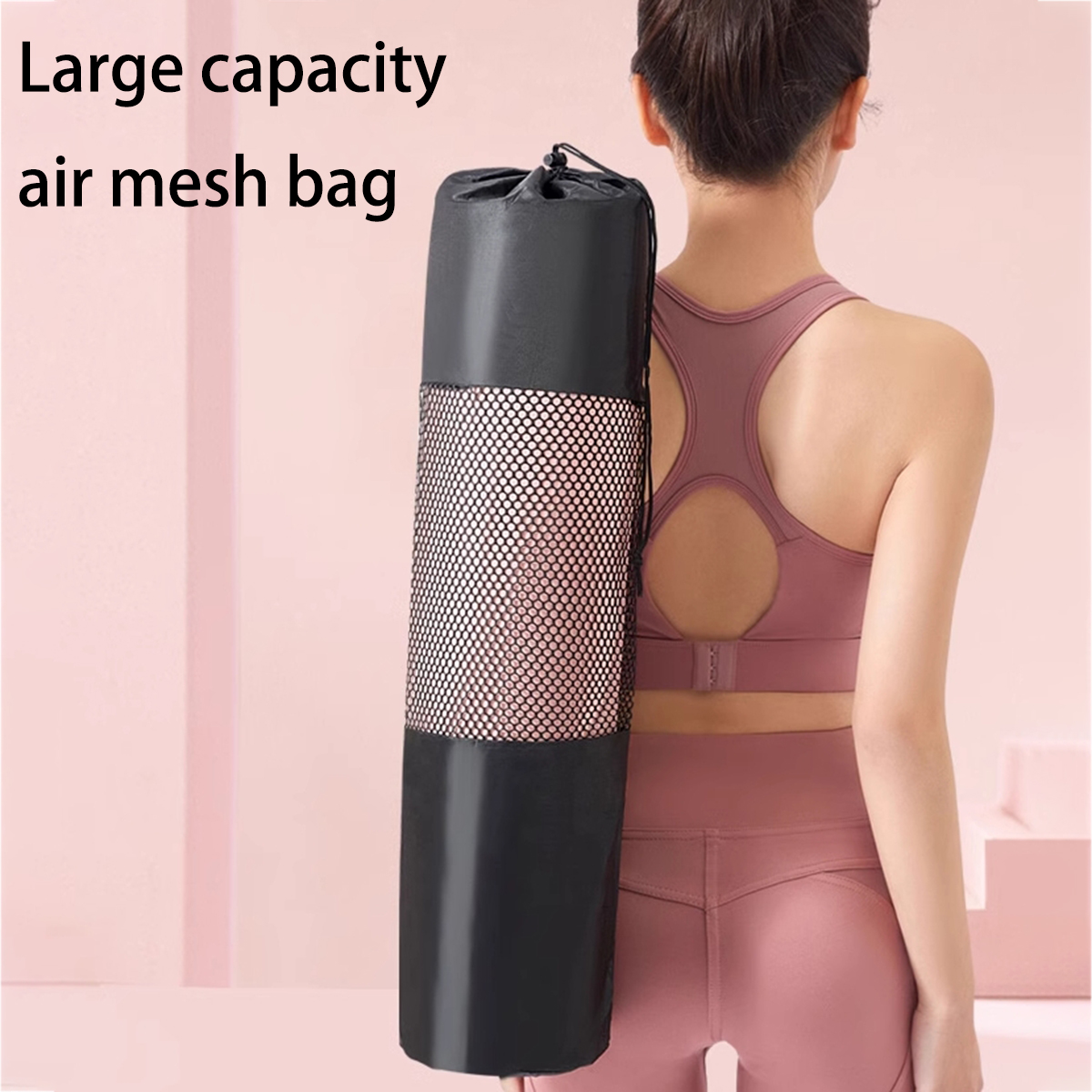 Oddychająca siatkowa torba do  – Yoga And Fitness Mat recenzja i cena