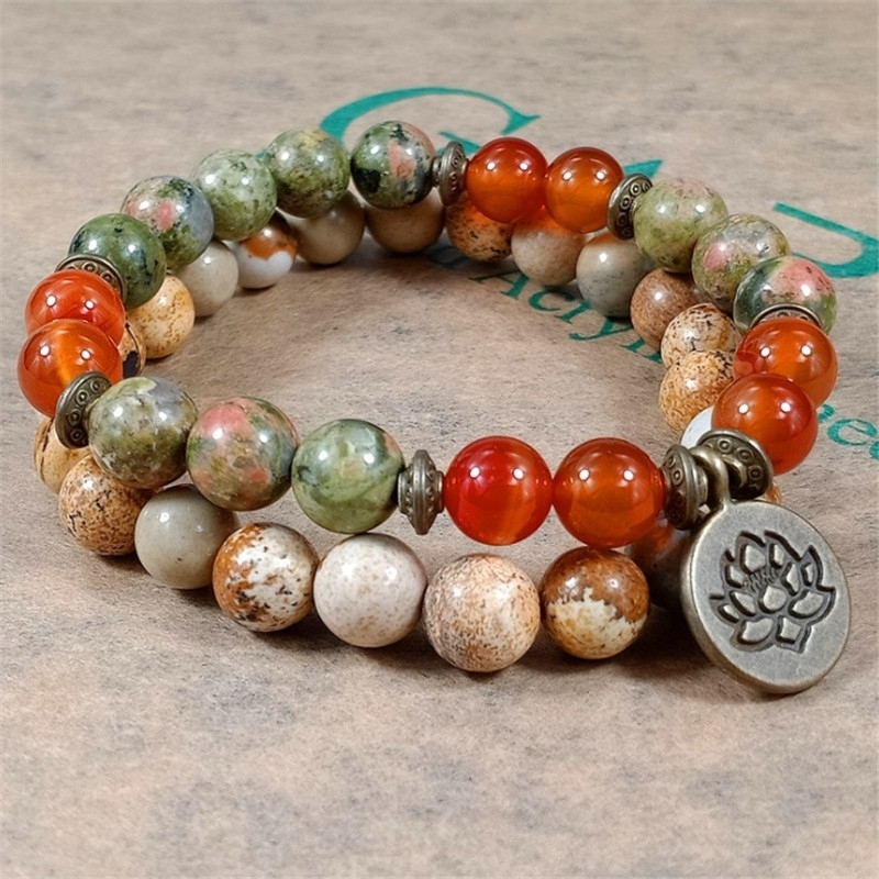 Charm Stone Wrist Mala Healing – J-Yoga Fitness recenzja i cena