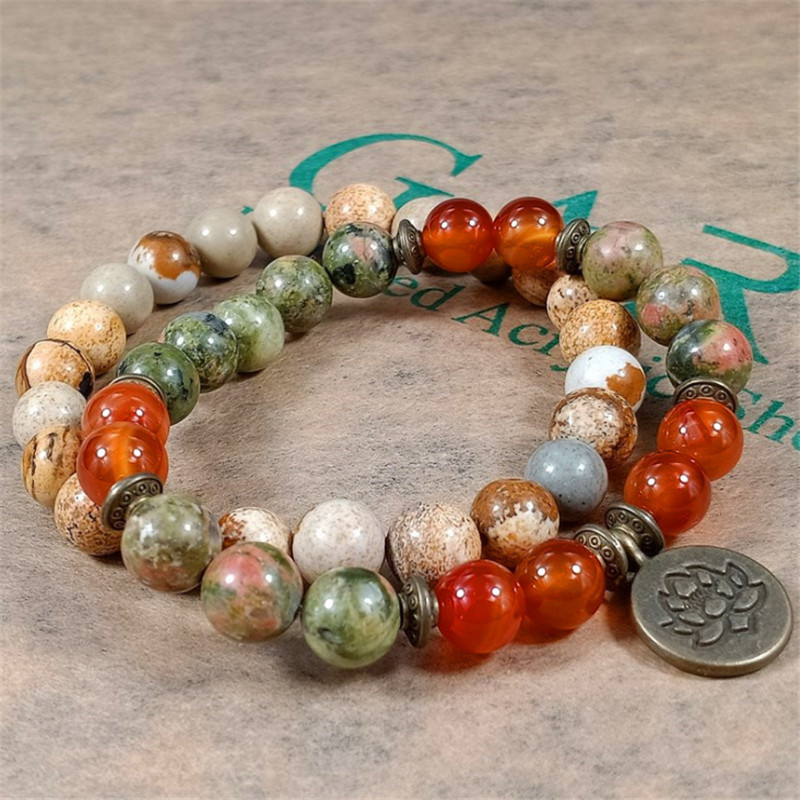 Charm Stone Wrist Mala Healing – J-Yoga Fitness recenzja i cena