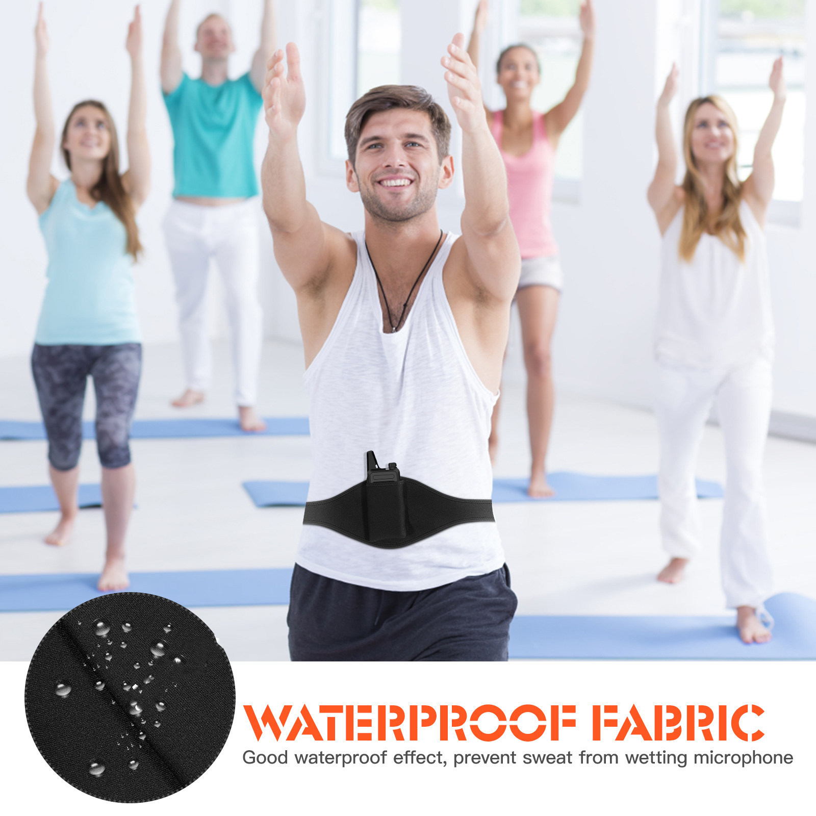 Regulowany uchwyt na mikrofon  – Yoga And Fitness Instructor recenzja i cena