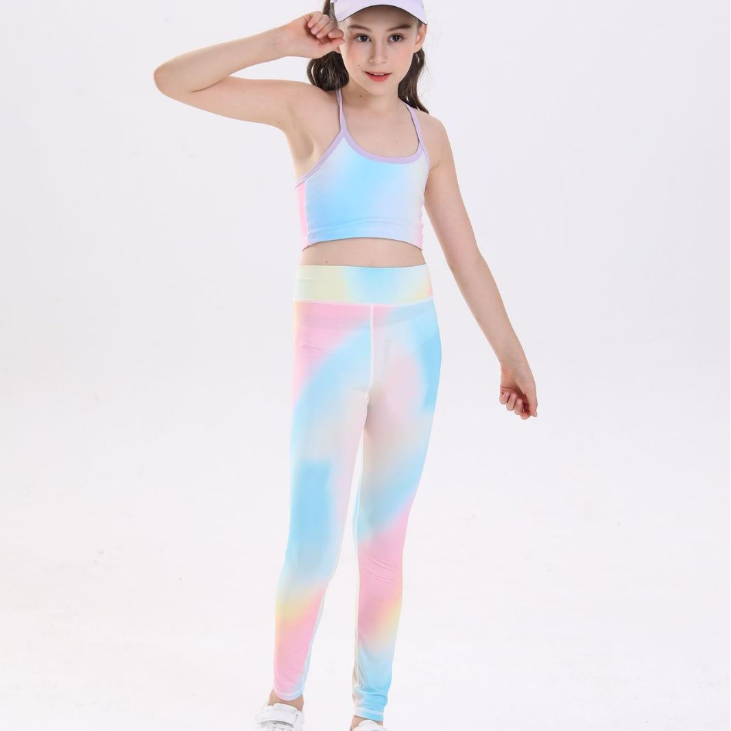 2025 Girls 2-częściowy zestaw  – Yoga Fitness Girl recenzja i cena