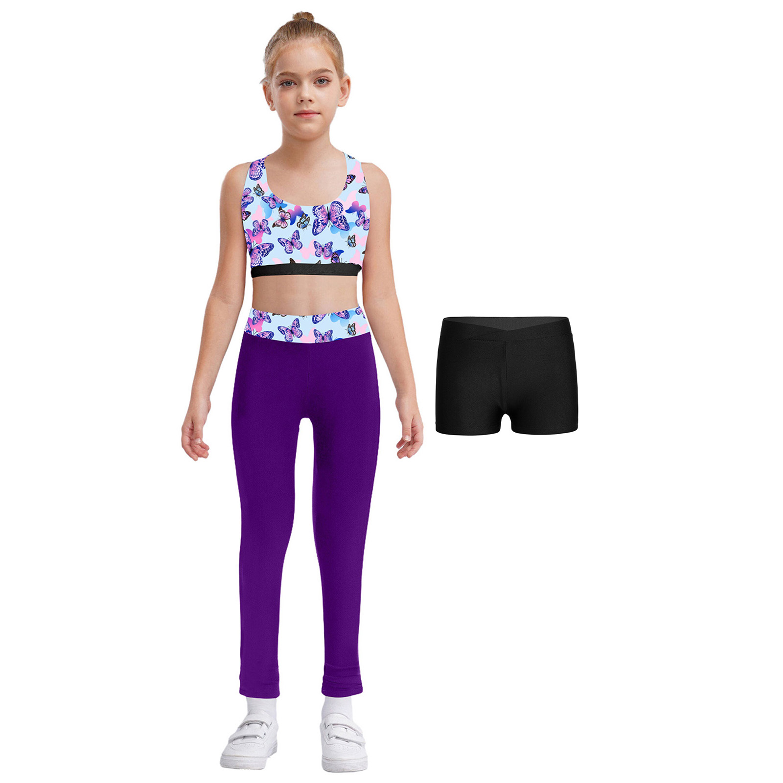 Trzyczęściowy strój sportowy d – Yoga Fitness Girl recenzja i cena