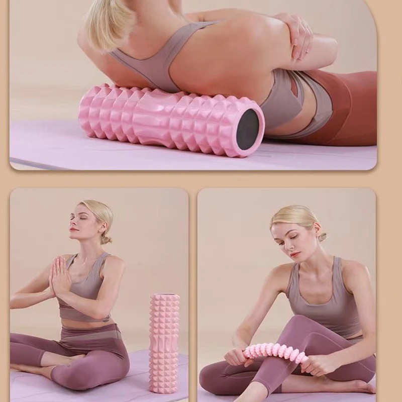 Wałek piankowy 45 cm z blokiem – Yoga Fitness Trainer recenzja i cena