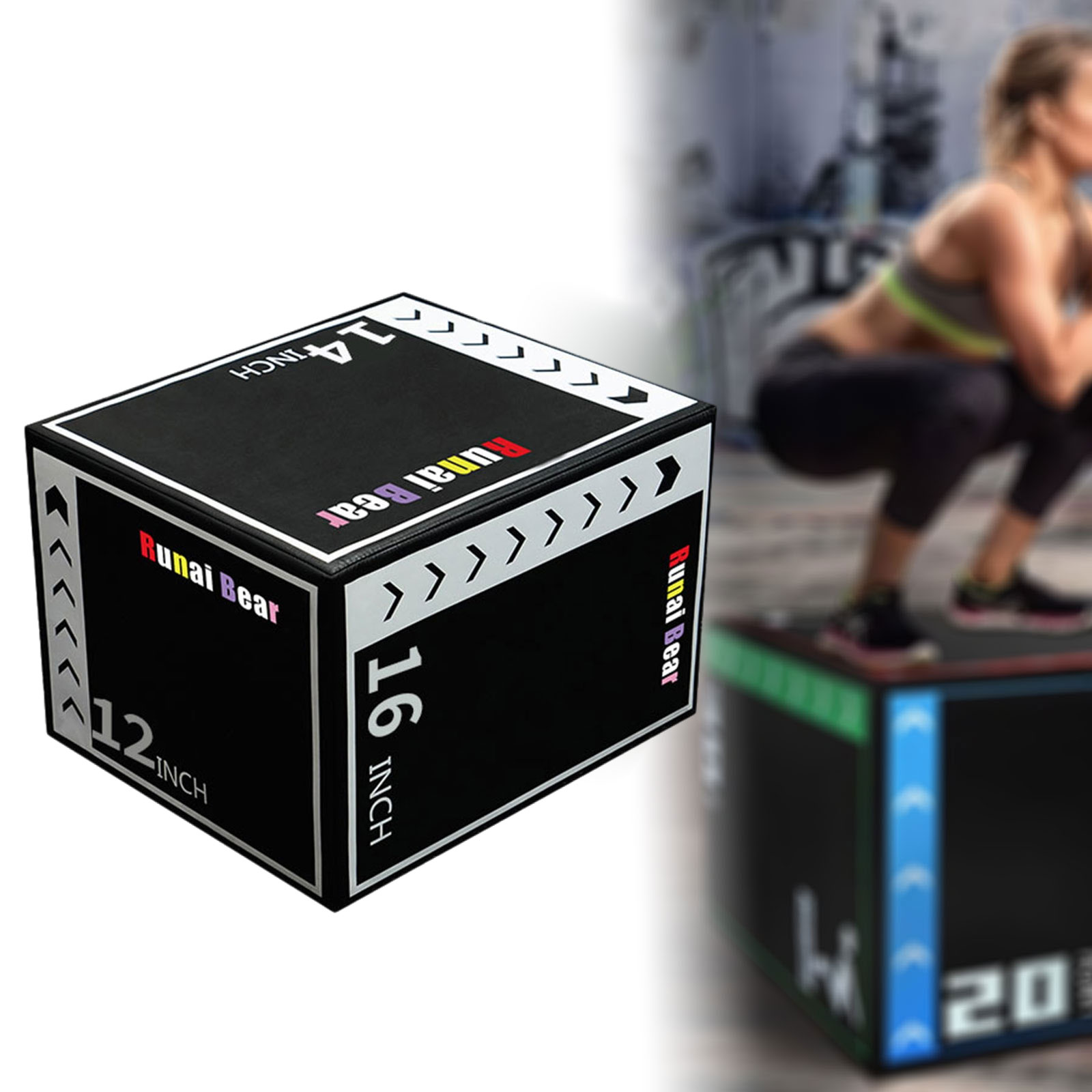 Przenośny box do ćwiczeń skoko – Plyo Jump Box recenzja i cena