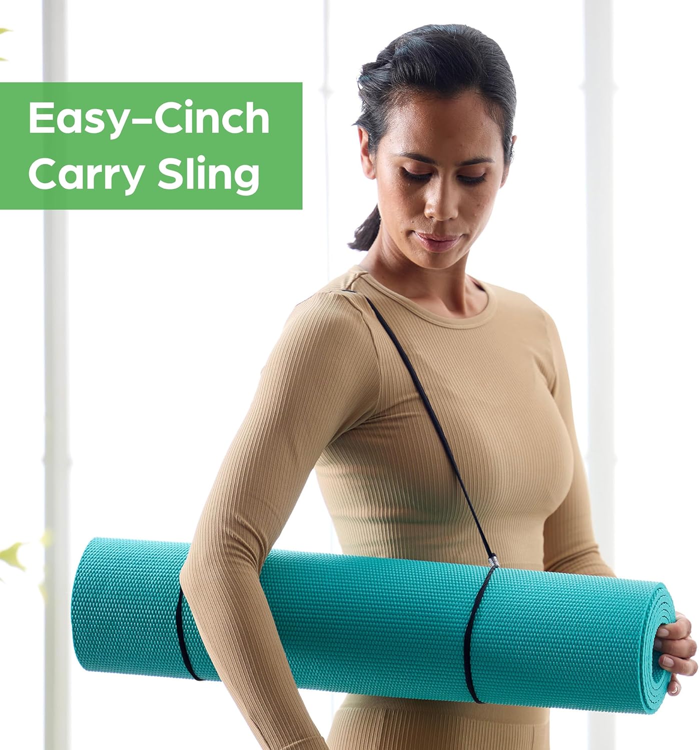 Cienka mata do jogi 1/4 cala z – Yoga Fitness Images recenzja i cena