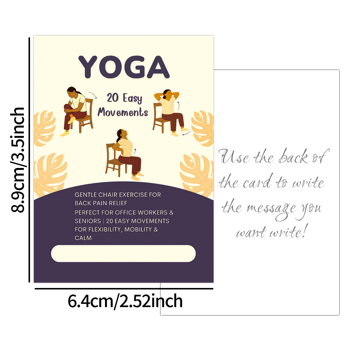21 szt. Kart do jogi siedzącej – Yoga And Fitness Instructor recenzja i cena